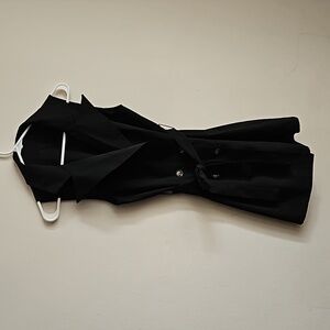 Shein black vest mini dress size m